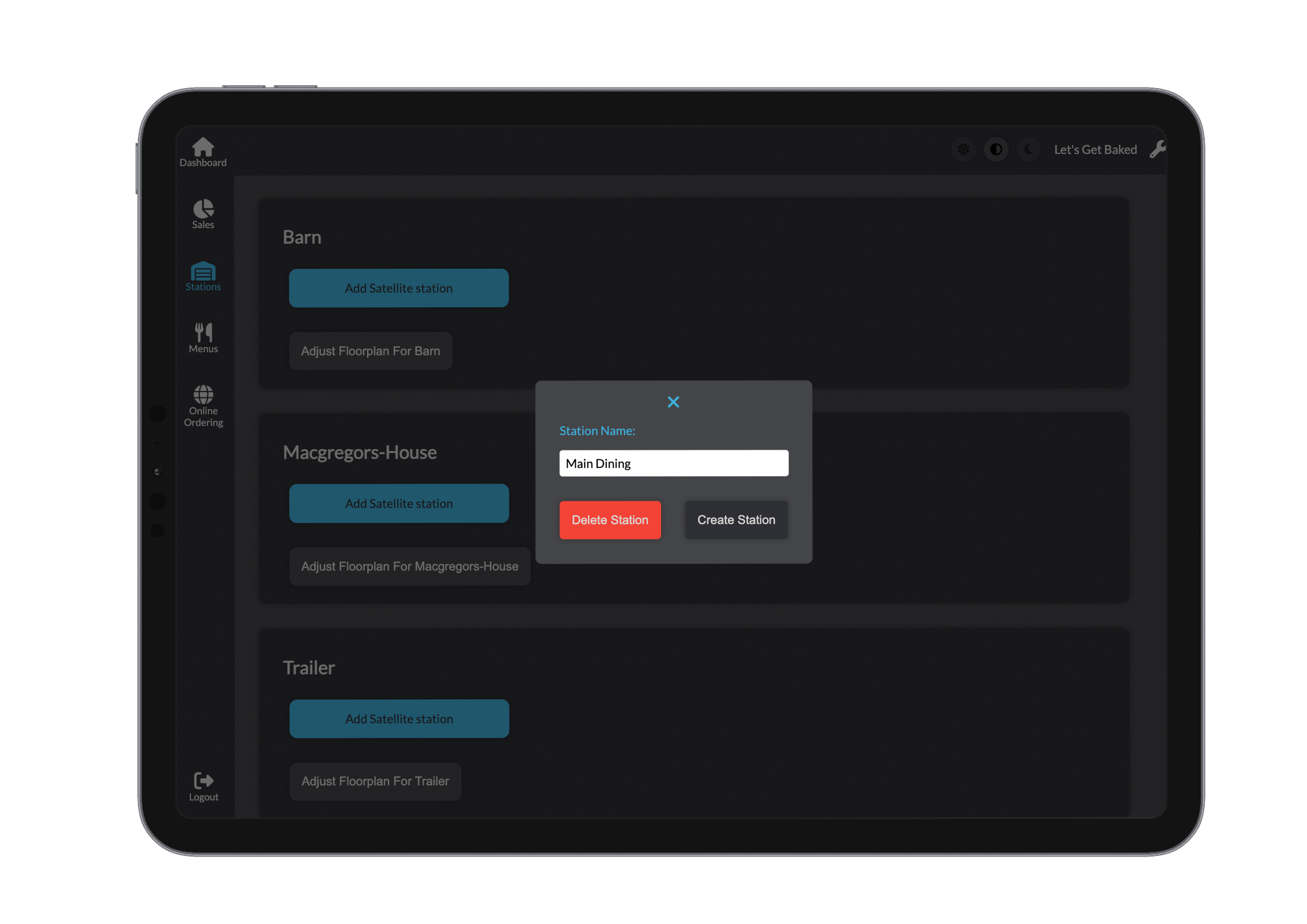 Create Satellite Station