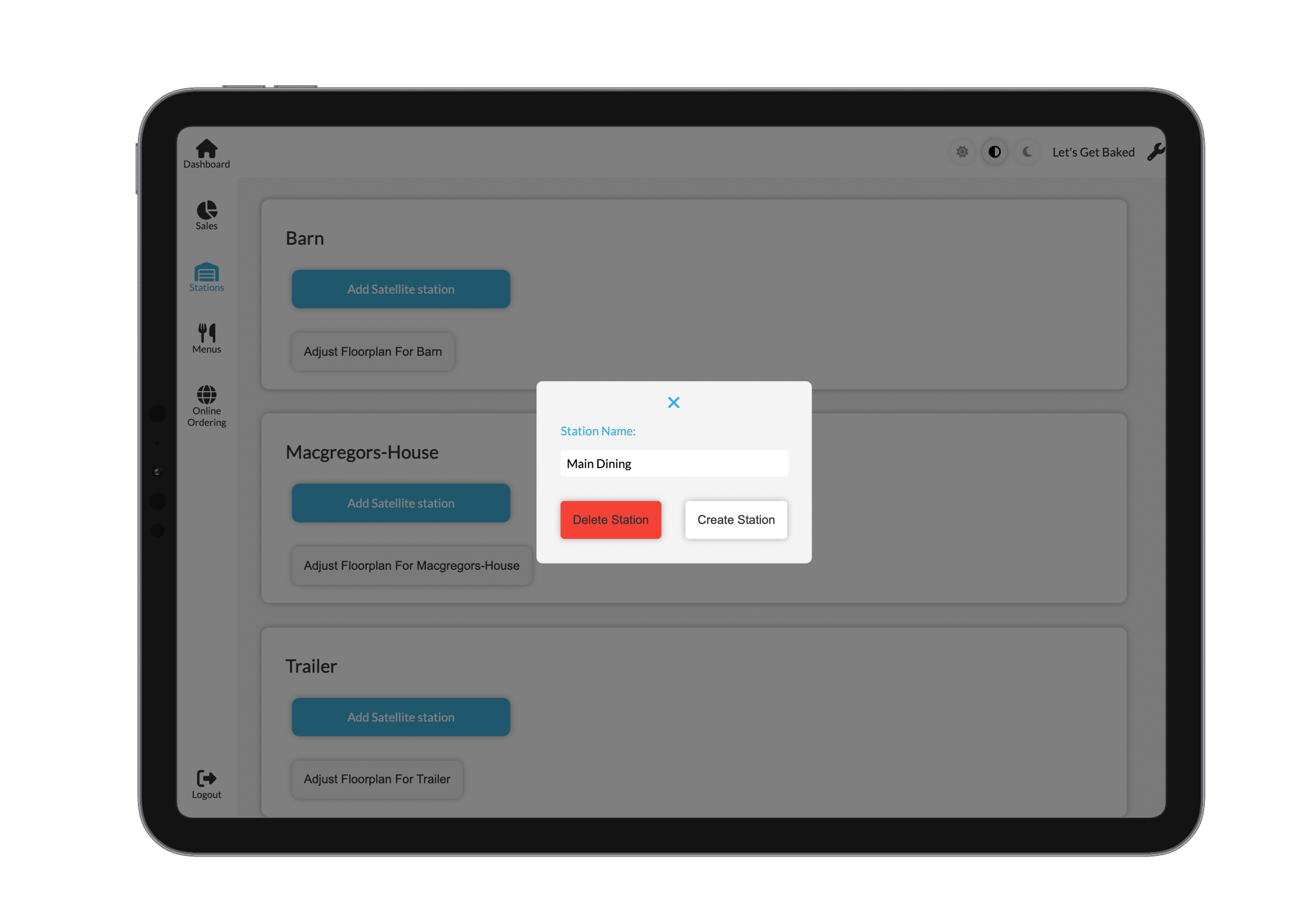 Create Satellite Station