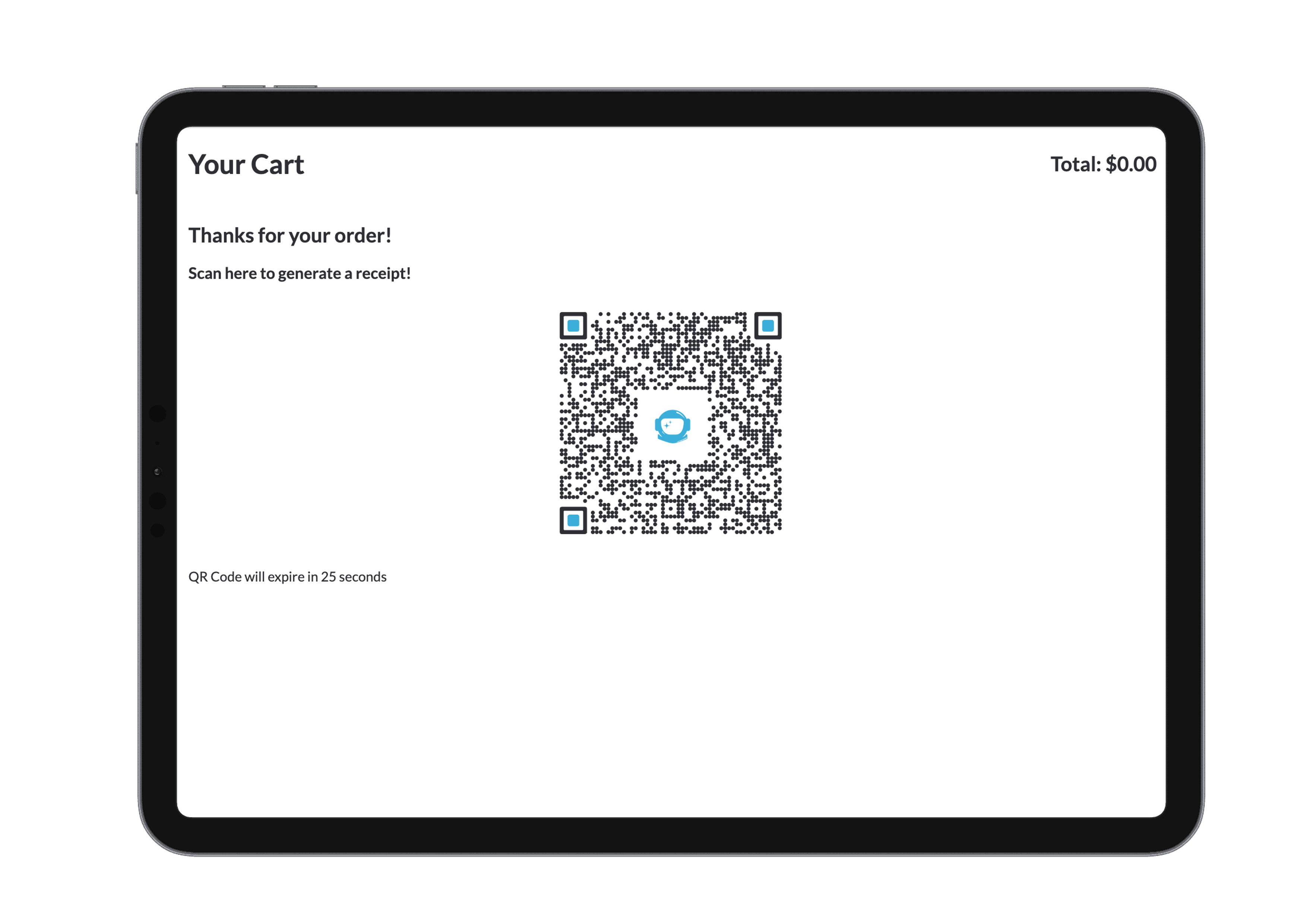 Receipt QR Code Light